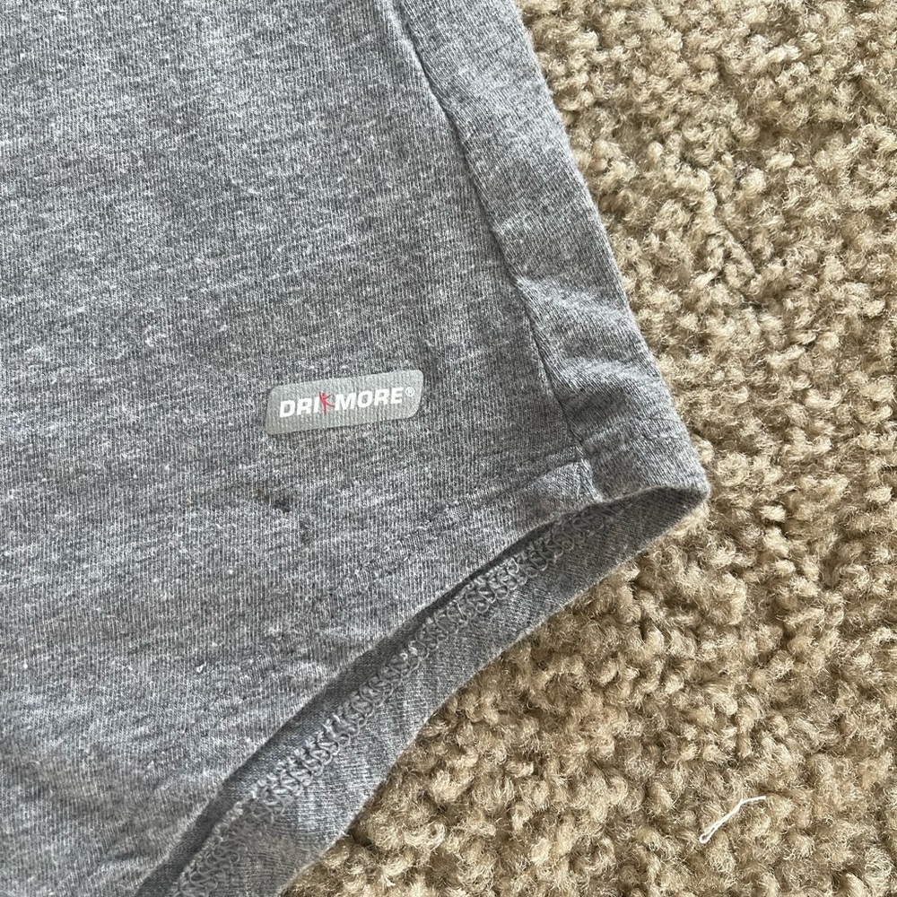 Grey & Orange Racerback Top - Picture 4 of 4